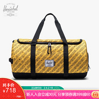 Herschel x Independent手提包Sutton Carryall运动健身包10498 满印Logo/黄色