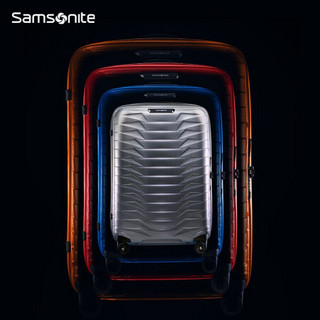 Samsonite 新秀丽 拉杆箱行李箱旅行箱Samsonite男女托运箱25英寸 银色 CW6