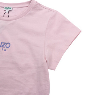 KENZO 凯卓 女士圆领短袖T恤 FA5 2TS710 937 34 浅粉色 XS
