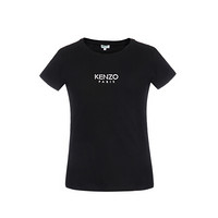 KENZO 凯卓 女士圆领短袖T恤 FA5 2TS710 937 99 黑色 S