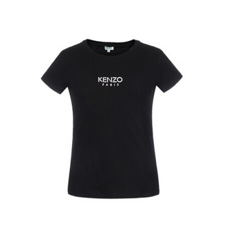 KENZO 凯卓 女士圆领短袖T恤 FA5 2TS710 937 99 黑色 XS