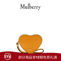 Mulberry/玛珀利 春夏新款 心形牛皮拉链零钱包RL6207 黄色N651