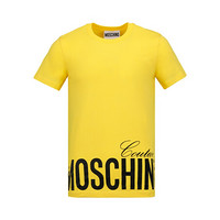 MOSCHINO 莫斯奇诺 黄色 短袖T恤 Z A0720 0240 1027 50男款