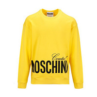 莫斯奇诺 MOSCHINO 黄色 长袖T恤衫卫衣 Z A1708 0227 1027 44男款