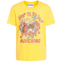 莫斯奇诺 MOSCHINO  黄色 短袖T恤 Z A0712 0240 1027 46男款