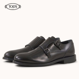 托德斯 TOD'S  男士牛皮孟克鞋 礼盒礼品 黑色 39.5