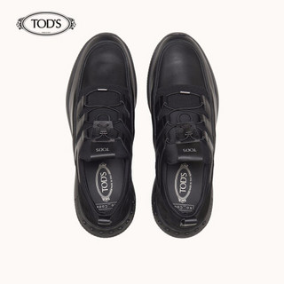 TOD'S/托德斯 刘昊然同款 2019秋冬款 男士No_Code_03运动鞋 XXM91B0CA40MIA  黑色/蓝色 44.5