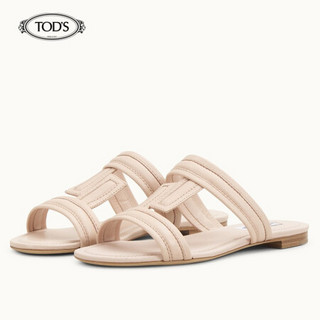 TOD'S 托德斯 2020春夏 女士牛皮凉鞋 XXW37B0AT81NGX 粉色 35