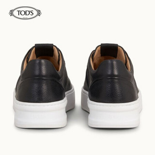 托德斯 TOD'S 2020春夏 男士牛皮运动鞋 休闲鞋 礼盒礼品XXM79B0BS10PLC  黑色 41