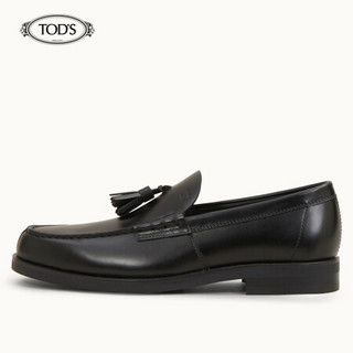 TOD'S 托德斯 2020秋冬男士牛皮乐福鞋 XXM0ZF0CP60LYG 黑色 42