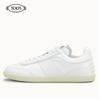 托德斯 TOD'S 2021早春新品 刘昊然同款 男士牛皮运动鞋 休闲鞋 礼盒礼品  XXM68C0DP30OV7 白色 42.5