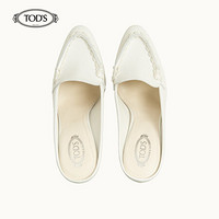 TOD'S 托德斯 2020秋冬女士Spiga牛皮穆勒鞋 XXW04D0DV10GOC 白色 37.5