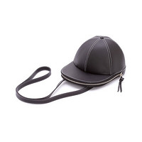 J.W. Anderson 黑色CAP BAG单肩斜挎帽子包 HB0228-LA0001-999