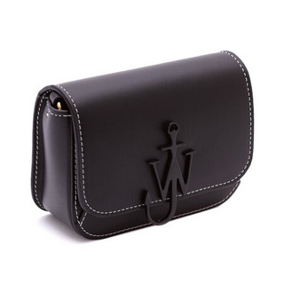 J.W. Anderson 女士NANO ANCHOR BAG 黑色牛皮单肩斜挎包 HB0240-LA0001-999