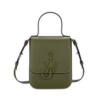 JWANDERSONJ.W. Anderson 女士TOP HANDLE ANCHOR BAG 军绿色牛皮单肩包手提包 HB0238-LA0001-551