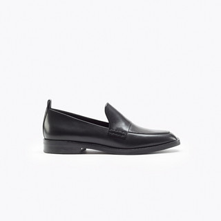 3.1 Phillip Lim 女士简约百搭ALEXA - 25MM LOAFER系列黑色乐福鞋 SHP9-T603SEN-BLACK 38