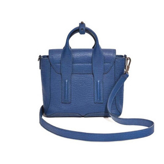 3.1 Phillip Lim 奢侈品 PASHLI MINI SATCHEL系列 女士钴蓝色牛皮包 AC00-0226SKC-COBALT