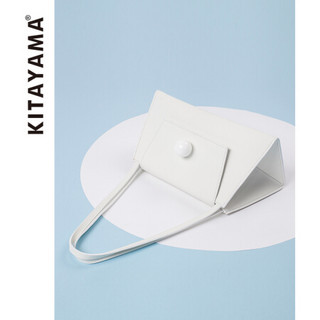 Kitayama北山制包所 直岛系列 三角包  平纹哑光款 手拎包 腋下包 原创设计师 个性百搭 蓝色