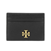 托里·伯奇 TORY BURCH 奢侈品 TB女包 KIRA系列皮革卡包卡夹黑色 74884 001