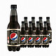 百事可乐 无糖 香草味 Pepsi black Vanilla 碳酸饮料 汽水 400ml*8瓶 马来西亚进口 饮料整箱 百事出品