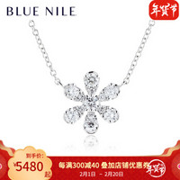 Blue Nile Blue Lily of the Nile 钻石吊坠项链