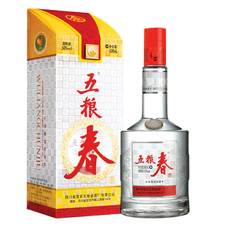 五粮春 第一代 50%vol 浓香型白酒 500ml*6瓶 整箱装