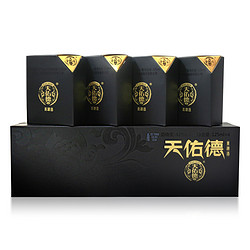 青海互助天佑德 青稞酒（小黑） 42度 清香型白酒125ml*4瓶*6盒（新老包装随机发货）（内含3个礼品袋）