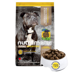 nutram 纽顿 T系列 全期犬粮 11.4kg