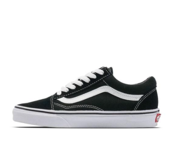 vans 范斯 经典系列 old skool 中性运动板鞋 vn0d3hy28 黑/白 36
