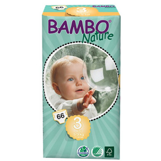 Bambo 班博 自然系列 纸尿裤 S66片