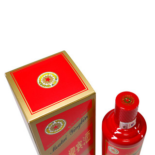 MOUTAI 茅台 迎宾酒 中国红 53%vol 酱香型白酒 500ml 单瓶装