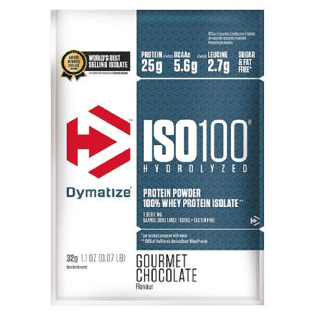 Dymatize 狄马泰斯 ISO100分离乳清蛋白粉 香草味 30g