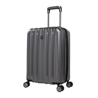 Delsey 原法国大使拉杆箱 可扩容万向轮 需托运行李箱 男女通用 旅行箱 VAVIN法蔓 2073 25英寸  石墨色