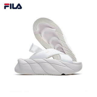 FILA 斐乐官方 女运动凉鞋2021春夏新款厚底沙滩鞋休闲鞋 F12W124528F 亲肤粉-PK 37.5