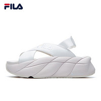 FILA 斐乐官方 女运动凉鞋2021春夏新款厚底沙滩鞋休闲鞋 F12W124528F 亲肤粉-PK 36