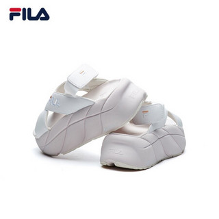 FILA 斐乐官方 女运动凉鞋2021春夏新款厚底沙滩鞋休闲鞋 F12W124528F 亲肤粉-PK 36.5