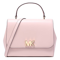 MICHAEL KORS 迈克·科尔斯 MOTT系列 女士皮质斜挎包 30S8GOXS2L SOFT PINK 裸粉色 中号