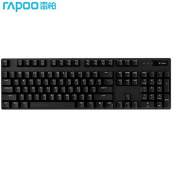 RAPOO 雷柏 V500PRO无线版 机械键盘 104键 黑色 红轴