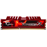 G.SKILL 芝奇 RipjawsX系列 DDR3 1866MHz台式机内存  马甲条 红色 8GB F3-14900CL10S-8GBXL