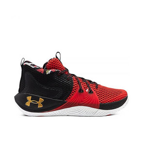 UNDER ARMOUR 安德玛 Embiid 1 新春款 中性篮球鞋 3023876-602 红色 37.5