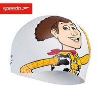 Speedo/速比涛 迪士尼系列玩具总动员 硅胶泳帽 808385F307 白色/黄色