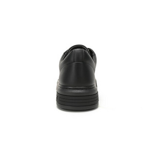 BALLY 巴利 男士Bally Lift系列皮质系带运动鞋黑色黑白条纹 MOONY 00 6236585