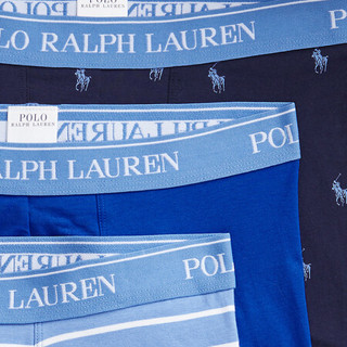 Ralph Lauren/拉夫劳伦男配21年春三条装经典版型弹力内裤RL51146 999-多色 XL