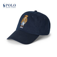 Ralph Lauren/拉夫劳伦男配 2021年春季Polo小熊卡其棒球帽RL51141 410-海军蓝 ONE