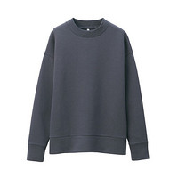 MUJI 無印良品 女士圆领卫衣 BBC06A0S 深灰色 M-L