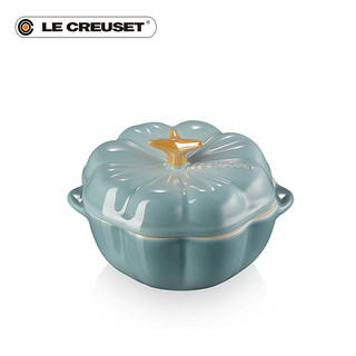 法国 LE CREUSET 酷彩炻瓷 万圣节南瓜形烤罐烤碗炖甜品家用烘焙