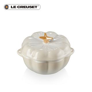 法国 LE CREUSET 酷彩炻瓷 万圣节南瓜形烤罐烤碗炖甜品家用烘焙