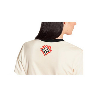 孔雀翎路易威登LV女装经典徽标标识T恤柔软棉布针织短袖2020新款1A8497 白色 S
