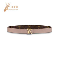 Louis Vuitton/路易威登2020新款女士LV INITIALES双面腰带M0140U 粉色 85cm