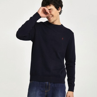 Hush Puppies 暇步士 PW-27501D095 男士经典圆领针织衫